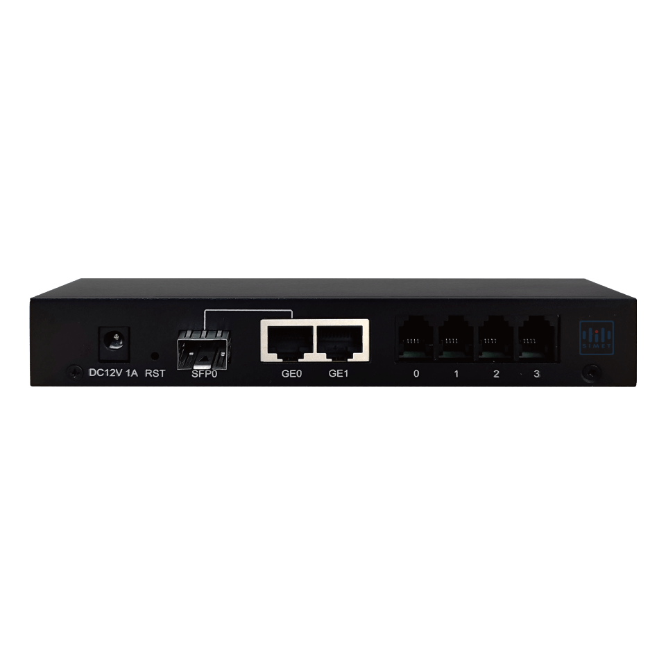 Dinstar DAG1000-4S(GE) Analog VoIP Gateway (4xFXS Port)